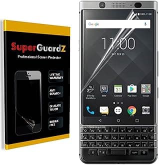 [8-Pack] BlackBerry Keyone/BlackBerry Mercury Screen Protector - SuperGuardZ, Ultra Clear, Anti-Scratch, Anti-Bubble [Lifetime Replacement]