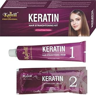 Kamill Keratin Hair Straightening Kit With Kera-Charge Complex