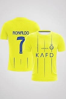 Ronaldo Jersey for Boys and Mens 2025/26 (CR7 Fans Jersey Special Version)(9-10Years,Multicolor-14)