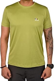 GOKYO Kalimpong Activewear DryFit T-Shirt for Men – Ultralight, Quick-Dry & Multipurpose Indoor & Outdoor Activity Tee