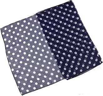 Polka Dot Scarf- Soft Lightweight Wrap Classic Retro 60s 70s Ladies Fashion Accessories