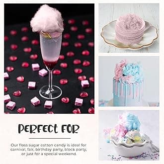 Baking Beauty and Beyond Premium Candy Floss Sugar 200g - Pink Lemonade Flavour