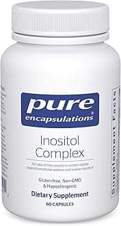 Pure Encapsulations Inositol Complex | Supplement to Support Energy, Healthy Metabolism, and Ovarian Function* | 60 Capsules