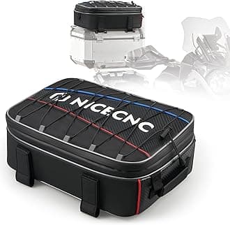 NICECNC Motorcycle Top Case Bag 20L Expandable, Multifunctional Motorcycle Luggage Tool Bag Compatible with BMW R1250GS R1200GS Adventure 2007-2013, R1200GS LC 2013-2017, F650 700 750 800 850GS,1PCS
