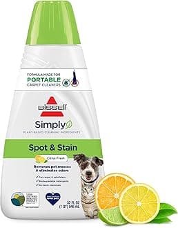 Simply Spot & Stain Portable Carpet Cleaner Formula, 32 oz, 3368