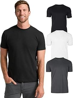 mens Short Sleeve Classic Crew T-Shirt (pack of 6)
