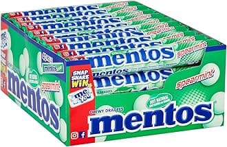 MentosSpearmint Display mit 40 Rollen, 1er Pack (1 x 1.5 kg)
