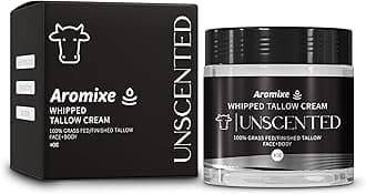 Halal Whipped Tallow Moisturizer for Face and Body - 100% Natural, Grass-Fed, and Sensitive Skin Friendly - 4oz