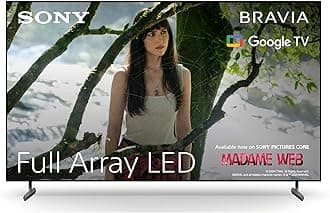 BRAVIA, KD-65X85L, 65 Inch, Full Array LED, Smart TV, 4K HDR, Google TV, ECO PACK, BRAVIA CORE, Seamless Edge Design