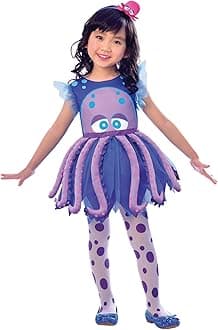 amscan Bubbly Octopus Dress with Headband - Age Years 1 PC
