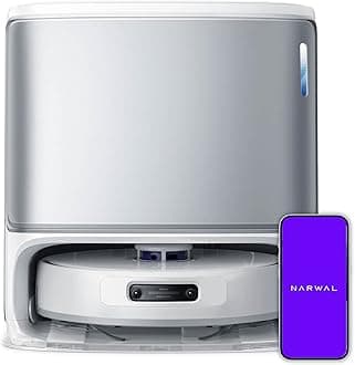 - Freo Z Ultra Robot Vacuum & Mop, 12000Pa Suction, Dual RGB Cameras, AI Avoidance, Adaptive Hot-Water Self Wash, Self-Emptying, Pet Hair, Quiet, Google Home, Alexa, Siri Compatible