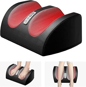 - Shiatsu Foot Massager with Heat, FSA Eligible HSA Foot Massager for Foot Massage and Calf Massage, Foot and Calf Massager with Roller, Gifts for Mom & Dad, Valentines Day Gifts