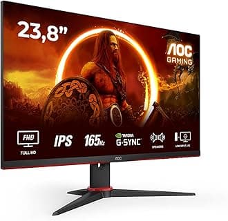 AOC - G2 24G2SPAE/BK LED Display 60,5 cm (23.8") 1920 x 1080 Pixel Full HD Nero, Rosso