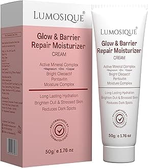 Glow and Barrier Repair Moisturizer Cream for Intense Moisturizing and Skin Strengthening | With Active Mineral Complex, Bright Oleoactif, Pentavitin and Moisture Complex I Skin Barrier