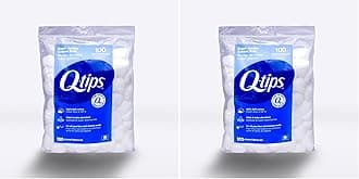 Q-Tips Super Jumbo Cotton Balls for Beauty, First Aid and Baby Care, 100% Thick Cotton, 100 Count (Pack of 2)