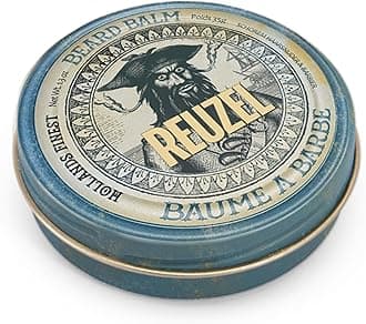 Reuzel Wood and Spice Beard Balm - All-In-One Treatment for a Fresh, Polished Beard - Conditioning, Sculpting, and Shaping Moisturizer with Shea Butter and Argan Oil - Woody Spice Fragrance