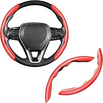 Car Carbon Fiber Anti-Slip Steering Wheel Cover