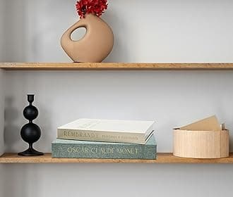 Decorative Books for Home Aesthetic Fake Books for Modern Linen Covered Photo Storage Keepsake Box for Coffee Table Farmhouse Set of 2 (Green-Beige)