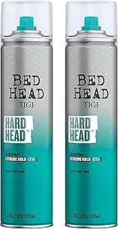Bed Hard Head Extra Strong Hold Hair Spray, 10.6 Ounce (Pack of 2)