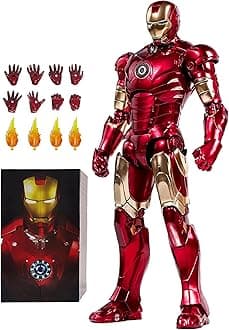 - 7 Inch MK3(1/10 Scale) Action Figure,Exquisite Painting Collectible Figure with Lots of Accessories