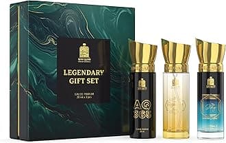 Legendary Perfume Gift Set for Men & Women | Long-Lasting Eau de Parfum | Fruity, Arabic & French Blend | Gift Hamper for Him & Her | Combo Pack (3 x 20ML)