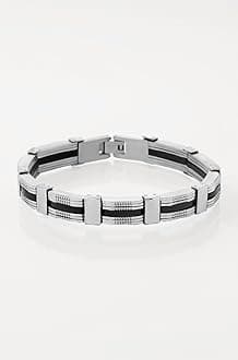 Yellow Chimes Bracelets for Men and Boys Fashion Bracelet for Men |Silver Toned Durable Stainless Steel Chain Bracelet for Men | Birthday Gift for Men and Boys Anniversary Gift for Husband