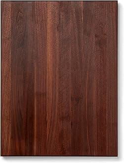 John Boos Block WAL-R02 Walnut Wood Edge Grain Reversible Cutting Board, 24 Inches x 18 Inches x 1.5 Inches