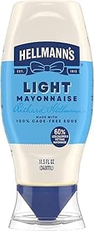 Light Mayonnaise Squeeze Mayo For a Creamy Sandwich Spread or Condiment Sandwich Spread 11.5 oz