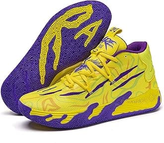 Men's Basketball Shoe Anti Slip Men's Basketball Shoe Men's Basketball Shoe Outdoor Sports Shoe(43 EU, F4)