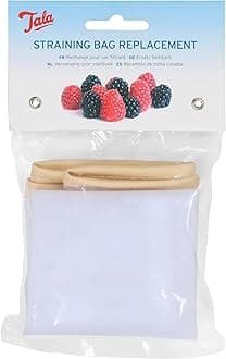 Tala Nylon Jelly Bag, Reusable Food Strainer Bag with a Fine Nylon Mesh and is perfect for Staining and preparing Cheese, Almond Milk, Preserve and and food goods