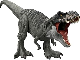 Mattel Jurassic World Super Big! T-Rex JGB52 Children's Figure, Dinosaur Toy, Moving, Large, Total Length: Approx. 39.0 inches (99 cm), Ages 4 and up, Green