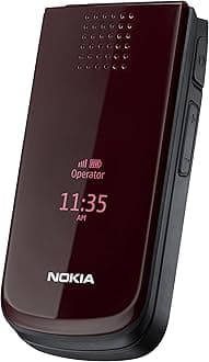 Nokia 2720 Fold - Mobile phone - GSM - folder (flip) - deep red