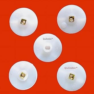 Mixer Grinder Motor Couplers and Mixer Grinder Jar Couplers, Compatible with all 4 Teeth Models upto 600 watts, Set of 6 Couplers (5 Jar and 1 Motor, Durable Grade, Washers Included