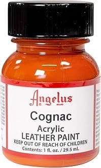 Angelus Acrylic Leather Paint, 1 Fl Oz (Pack of 1), Cognac