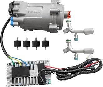 - Universal Electric AC Compressor 20cc/r for 12V Auto Air Conditioner Compressor for R134a