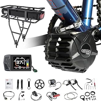 BAFANG 48V 750W 100MM Mid Drive Kit M625 Ebike Conversion Kit with 46T Chainwheel Electric Bike Conversion Kit Mountain Bike Road Bike with Display Optional & Battery