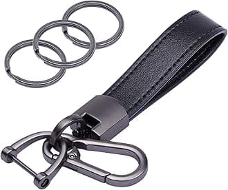 Leather Key FOB Keychain