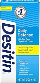 Diaper Rash Cream Rapid Relief, 2 Ounce