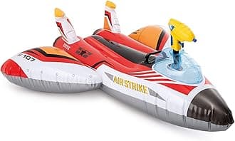 Intex Water Gun Plane Ride-On, 46in x 46in, for Ages 3+, 1 Float, Color May Vary