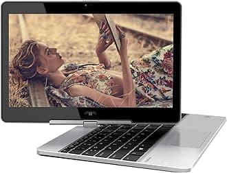 HP EliteBook Revolve 810 G3 11.6in HD Touchscreen Laptop Computer, Intel Core i7-5600U up to 3.20GHz, 8GB RAM, 240GB SSD, USB 3.0, Webcam, Windows 10 Professional (Renewed)