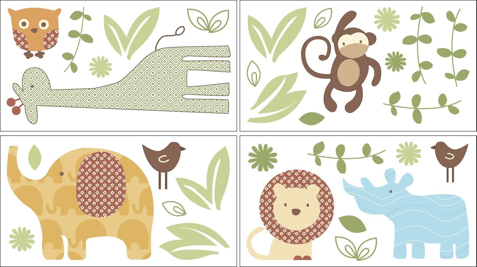 Cocalo Noah and Friends Wall Decals