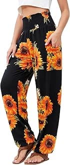 womens Boho Palazzo Slacks