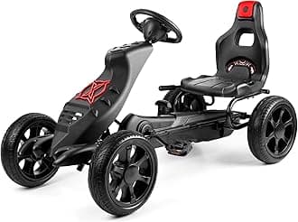 – Pedal Go Kart | Venom and Viper Kids Ride-On Race Car with Gears, Handbrake and Adjustable Seat, Multiple Styles