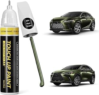 (Nori Green (6X4) Car Touch Up Paint for Lexus,Car Paint Scratch Repair Kit,2 in 1 Premium Scratch Remover Pen with Exact Color-Matched