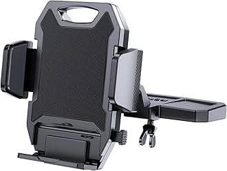 APPS2Car CD Slot Phone Mount Holder for Car (Faux Leather)