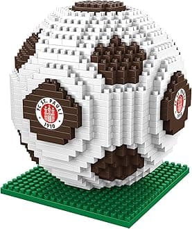 Officially Licensed FC St Pauli BRXLZ Bricks 3D Football Building Set 12+ yo