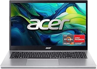 Acer Aspire Go 15 AI Ready Laptop, 15.6" FHD (1920 x 1080) IPS Display, AMD Ryzen 7 5825U, AMD Radeon Graphics, 16GB DDR4, 512GB PCIe Gen4 SSD, Wi-Fi 6, Windows 11 Home, AG15-42P-R3NB