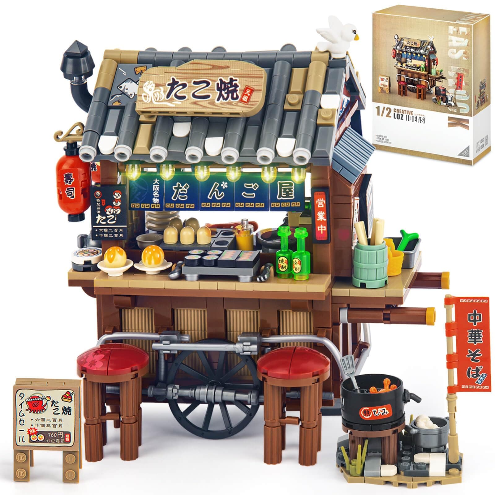 Takoyaki Shop Building Set