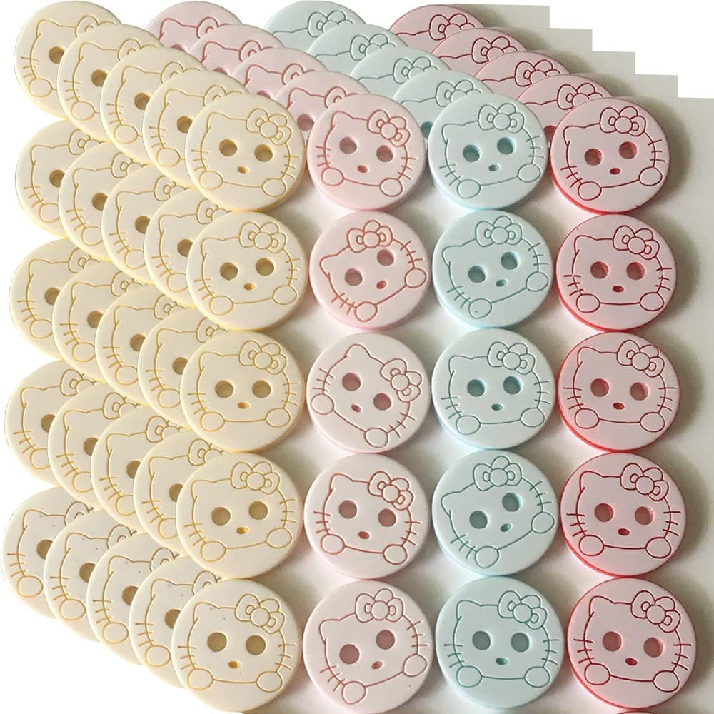 100pcs Maokou Buttons for Baby Cardigans - Knitting Patterns