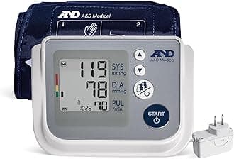 Multi-User Blood Pressure Monitor for Home Use UA-767FAC – Wide Range Cuff (8.6-16.5” / 22-42cm), Easy to Use, Adult Upper Arm, 60 Readings Per User (4 Users), AC Adapter, FSA/HSA Eligible